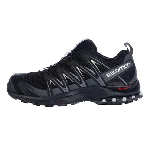 Image of Salomon XA Pro 3D Men's Trail Running and Walking Shoes, Stability, Grip, and Long-Lasting Protection, Black, 10.5