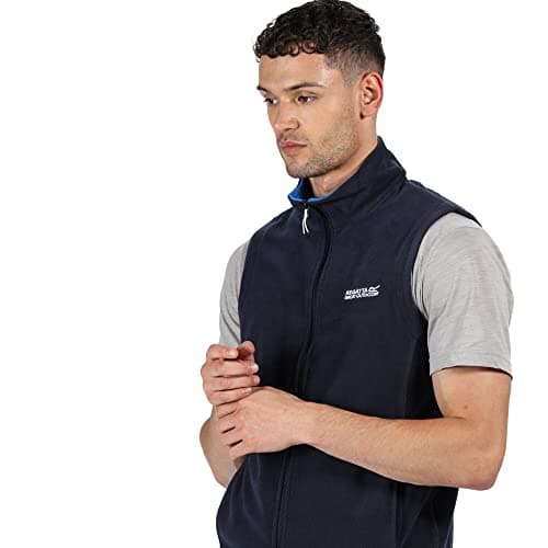 Image of Regatta Mens Tobias II Fleece Gilet - Navy - S