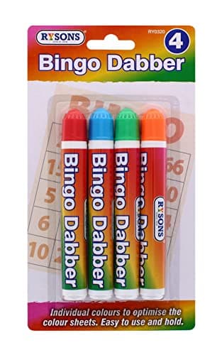 Image of RYSONS BINGO DABBERS 4 PC | Bingo Marker 4 Colours