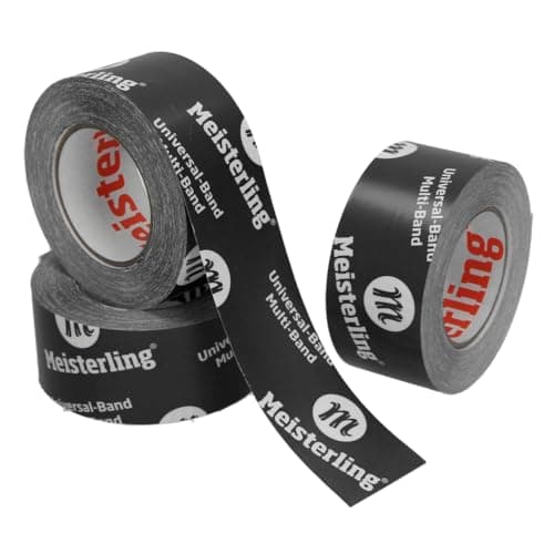 Image of Meisterling Multi Tape 3D UV Plus Black - Tearable by Hand - Flexible High Performance Tape for Vapour Barriers & Vapour Barriers etc. (1.60 mm x 25 m)