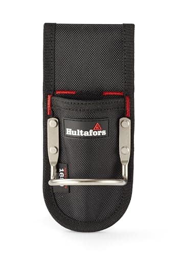 Image of Hultafors Hammer & Tool Holder I Belt Holder for Small Tools I Robust Material with 1680 Denier I Sturdy Tool Holster I Compatible with Belts of up to 50 mm Wide I 592010