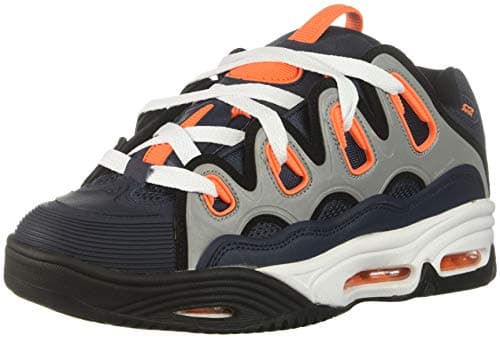 Image of Osiris Men's D3 2001 Skate Shoe, Navy/Black/Orange, 11 UK