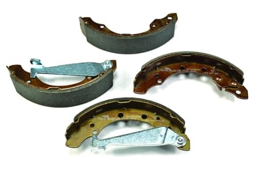 Image of HELLA 8DB 355 001-311 Brake Shoe Set - H8720 - for e.g. AUDI / CHERY / SEAT / SKODA / VOLKSWAGEN
