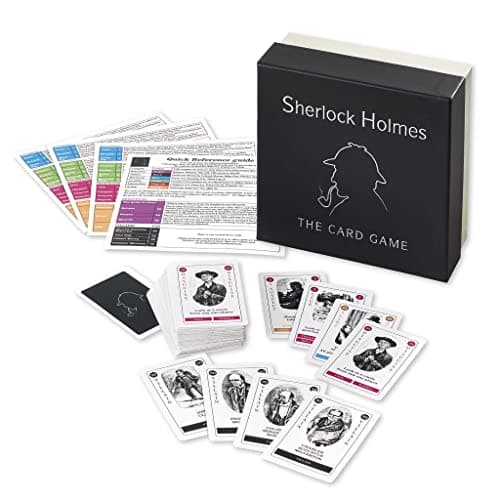 Image of Gibsons Sherlock Holmes The Card Game | Mysterious Detective Quick-Play Game | Sherlock Holmes Game for Adults & Kids | Ages 8+, 3+ Players