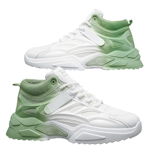 Image of Generisch Trainers Men's Blue Sports Shoes Multicoloured Shoes Wide Feet Trainer Shoes Stylish and Beautiful Jogging Shoes Chunky Platform Running Shoes Athleisure Leisure Shoes Cross Training