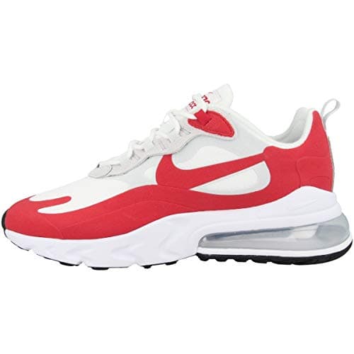 Image of NIKE Air Max 270 React Mens Running Trainers CW2625 Sneakers Shoes (UK 6 US 7 EU 40, White University red 100)
