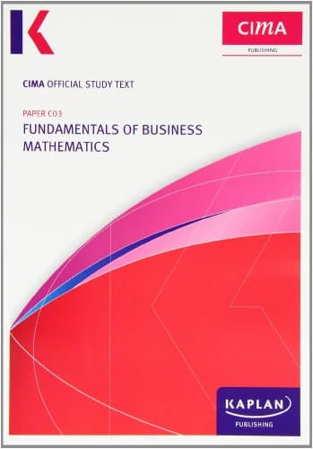 Image of C03 Fundamentals of Business Mathematics - Study Text