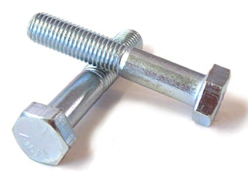 Image of Hexagon Part Theaded Bolts, 1/2" -13 UNC, Grade 5 High Tensile Steel, Zinc Plated, Part Threaded (2, 1/2 X 4")