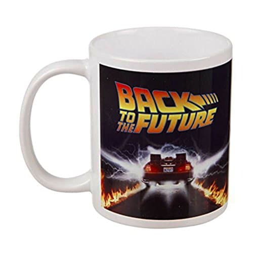 Image of Pyramid International Back to The Future (Delorean) Mug - 10Oz / 315Ml Ceramic Mug - One Size, White