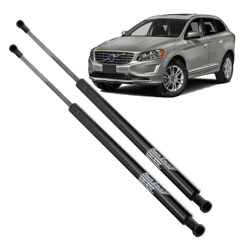 Image of Ramor Strutz 2x Tailgate Gas Struts Compatible with a Volvo XC60 2008-2017. Tailgate Gas Springs Replacement for 31335392 and others.