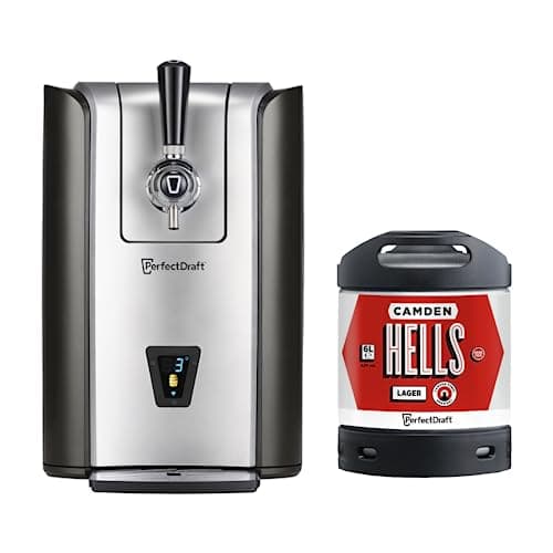 Image of PerfectDraft Pro beer bundle with Camden Hells 6L keg, Philips home dispenser.