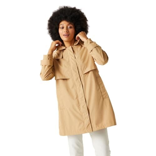 Image of Regatta Womens Georgonia Loneline Coat, Oat, 14 UK