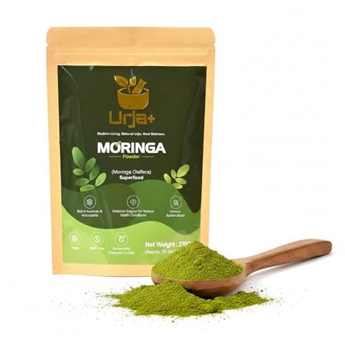 Image of Urja+ Moringa Leaf Powder 275g | 100% Natural, Sustainably Sourced “Tree of Life” Superfood | Boost Energy, Immunity & Overall Wellness | Vegan, Plant-Based Nutrient Powerhouse