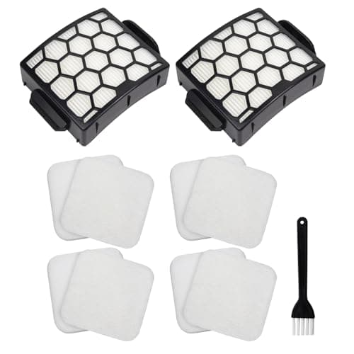 Image of Spofan Filter Replacement for Shark Powered Lift-Away NZ780UKT LA790UKT LA791UKT LA450UKT LA450UKTBK Upright Corded Pet Vacuum, 2 HEPA + 4 Foam Felt Filter