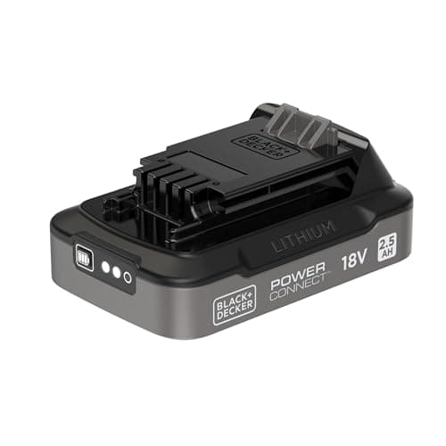 Image of BLACK+DECKER POWERCONNECT 18V 2.5Ah Lithium Ion State of Charge Battery, BDL2518S-XJ