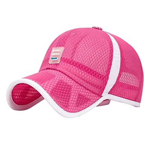 Image of Generisch Youth Trucker Cap Adjustable Snapback Unisex Breathable Baseball Cap Mesh Twill Panels Flat, d, One Size