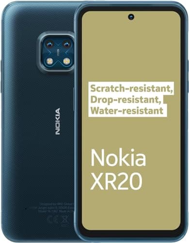 Image of Nokia XR20 6.67 Inch Android UK SIM Free Smartphone with 5G Connectivity - 4 GB RAM and 64 GB Storage (Dual SIM) - Ultra Blue