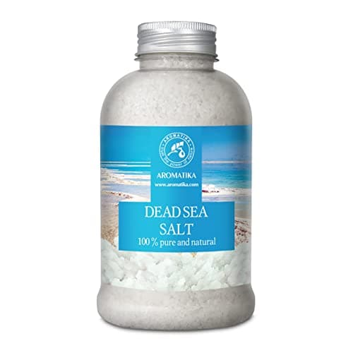 Image of AROMATIKA Dead Sea Bath Salts – 500 g 100% Pure Natural Mineral Bath Soak for Good Sleep, Stress Relief & Beauty Care, Relaxing Spa Bath Salts for Soaking Bath, Body Care, Home Spa Wellness, Gift Idea