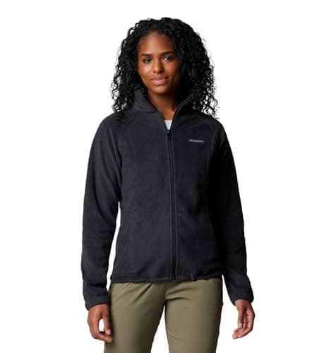 Image of Columbia Women's Benton Springs Full Zip Full Zip Fleece Jacket, BLACK, Size M