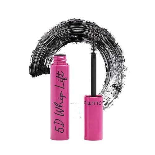 Image of Makeup Revolution, 5D Lash Whip Mascara, Lash Lifting & Long Lasting Wear, Suitable For All, Ultra Black Formula, 12ml
