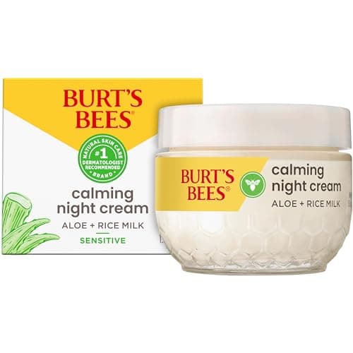Image of Burt's Bees Sensitive Night Face Cream, 50g