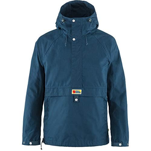 Image of FJALLRAVEN Men's Vardag Anorak M Waterproof Jacket, Blue, M