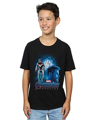 Image of Marvel Boys Avengers Endgame Thor Team Suit T-Shirt Black 5-6 Years