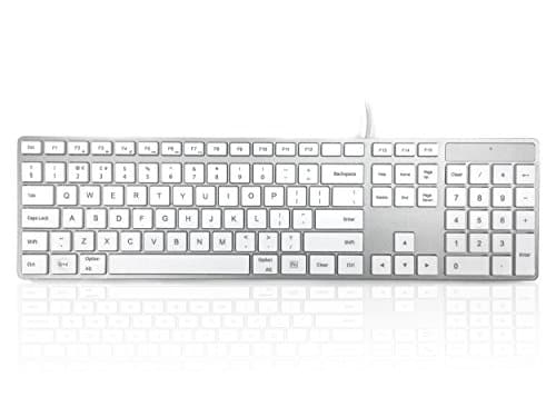 Image of Accuratus 301 MAC - USB Full Size Apple Mac Multimedia Keyboard with Square Keys