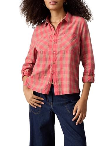 Image of White Stuff Sophie Women's Shirt, Pink Mlt, 18