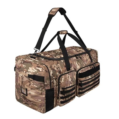 Image of Goloni 130L Heavy Duty Large Duffle Equipment Bag,Catchers Gear Bag with Shoe Compartment,Baseball Duffle Bag for Training Gear Sports Gym Equipment
