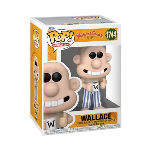 Image of Funko POP! Movies: Wallace In Pajamas & Gromit - Wallace and Gromit - Collectable Vinyl Figure - Gift Idea - Official Merchandise - Toys for Kids & Adults