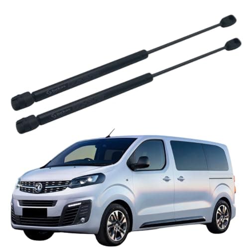 Image of TURKAS, 2x Rear Tailgate Boot Gas Spring Struts For VAUXHALL VIVARO VAN/BUS, (2001-2024), Lift Support System 750 (N) 905mm