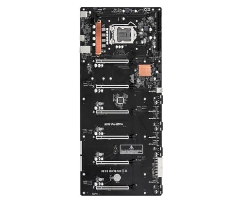 Image of Gaming Motherboard Fit For ASRock H510 PRO BTC+ Mining Motherboard LGA1200 Intel DDR4 32GB Port M.2 For I3-10105F I5-11600KF 11400 10300 10900 Cpu