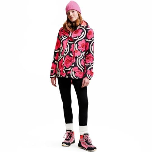 Image of Regatta Womens Orla Kiely Swing Waterproof Jacket - Apple Blossom Pink - 12