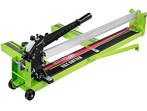 Image of VEVOR Tile Cutter Manual Tile Cutter Tile Cutting Machine Ceramic Porcelain Tile Cutter w/Laser Guide All-Steel Frame and Bonus Spare Cutter Wheels Tile Cutter Hand Tool (E300-1M)