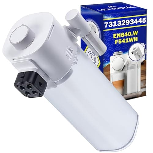 Image of Milk Jug for Rapid Cappuccino System with the Original Code 7313293445 for Delonghi for Nespresso Gran Lattissima Coffee Pod Machines EN640.W F541WH - Warranty 10 Years – MONTERAL
