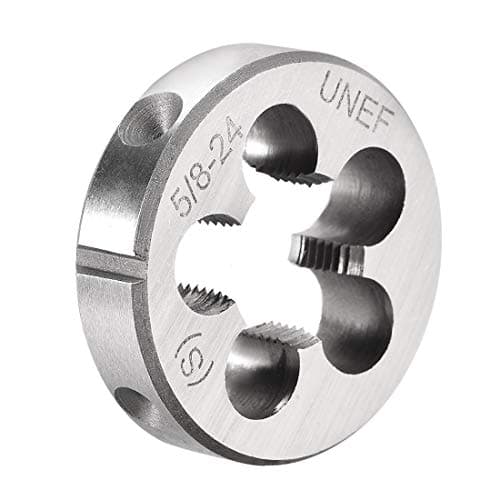 Image of sourcing map 5/8-24 UNEF Round Die, Machine Thread Right Hand Threading Die, Alloy Tool Steel Screw Thread Cutting Die