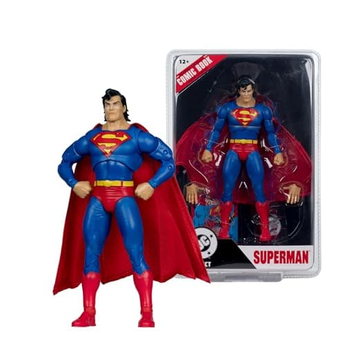Image of McFarlane DC Direct Page Punchers Superman (Zero Hour) 7in Action Figure with Comic Toys
