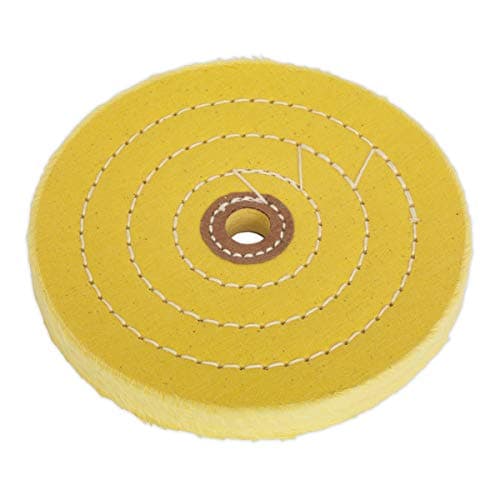 Image of Sealey Bg150Bwc Buffing Wheel ?150 X 13Mm 13Mm Bore Coarse