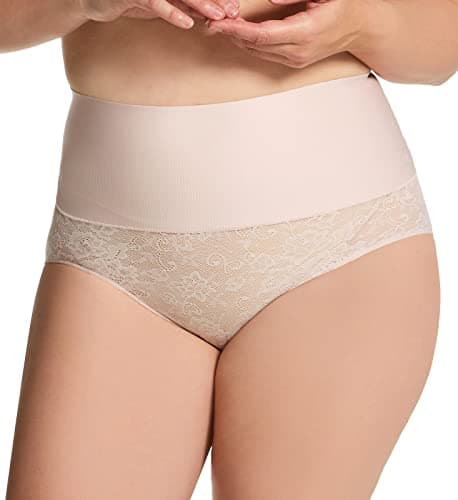 Image of Maidenform Women's Shapewear, Tame Your Tummy Firm Control Brief Underwear, Toning Shaper, Sandshell, M