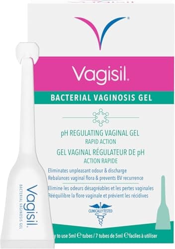 Image of Vagisil Bacterial Vaginosis Gel, Rapid Treament for Unpleasant Odour & Discharge, 7 Tubes 5ml