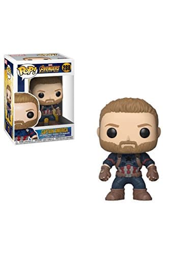 Image of Funko Marvel: Marvel Avengers Infinity War - Captain America - Collectable Vinyl Figure - Gift Idea - Official Merchandise - Toys for Kids & Adults - Movies Fans - Model Figure for Collectors