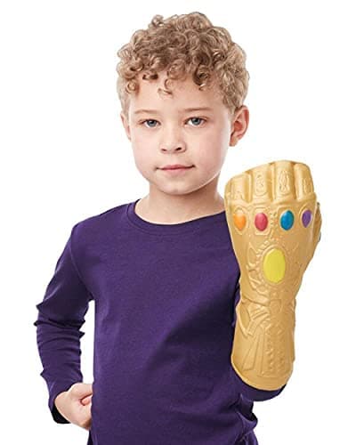 Image of Rubies Official Avengers Infinity War EVA Infinity Gauntlet Childs Costume Accessory Halloween