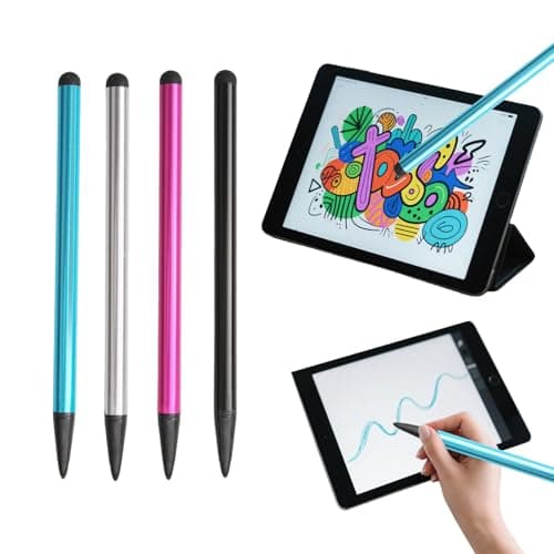 Image of 4PCS Stylus Pens for Touch Screens High Sensitivity Surface Pen Compatible With All Tablet Touch Screens Back to School for IPhone, IPad Pro, Air, mini, Air, Samsung Galaxy, 4 Colours