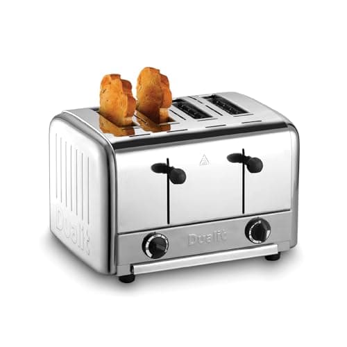 Image of Dualit 49900 Catering 4-Slot Pop Up Toaster,Silver
