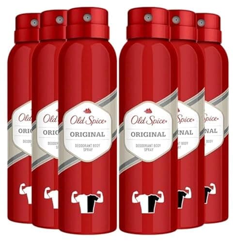 Image of Old Spice Deodorant Body Spray, Original Scent 6x150 ml