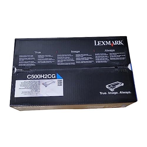 Image of Lexmark C500H2CG - C500 CYAN HIGH YIELD 3K CARTRIDGE