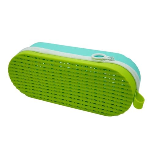 Image of DONGKER Swim Goggle Case,Silicone Eyeglasses Protective Cases with Drainage Holes & Hanging Hole for Swimming Goggles