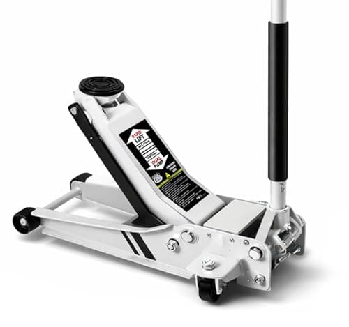 Image of Autojack TJ250 Ultra Low Profile Trolley Jack – 2.5 Ton Heavy-Duty Hydraulic Jack, 80mm-515mm Lifting Range, Rocket Lift Twin Piston, Extra-Long Handle, CE & GS Certified