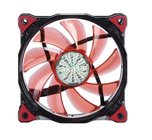 Image of Akasa Vegas 120mm Red LED Cooling Fan AK-FN091-RD